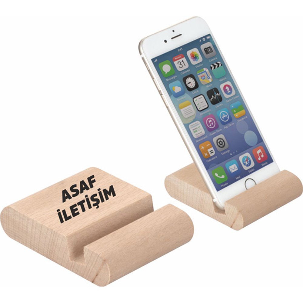 Ahşap Telefon Standı