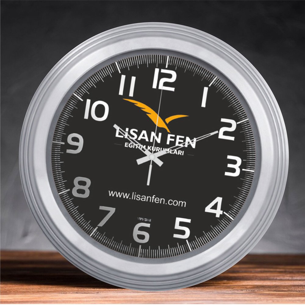 Alüminyum Kasa Duvar Saatleri 